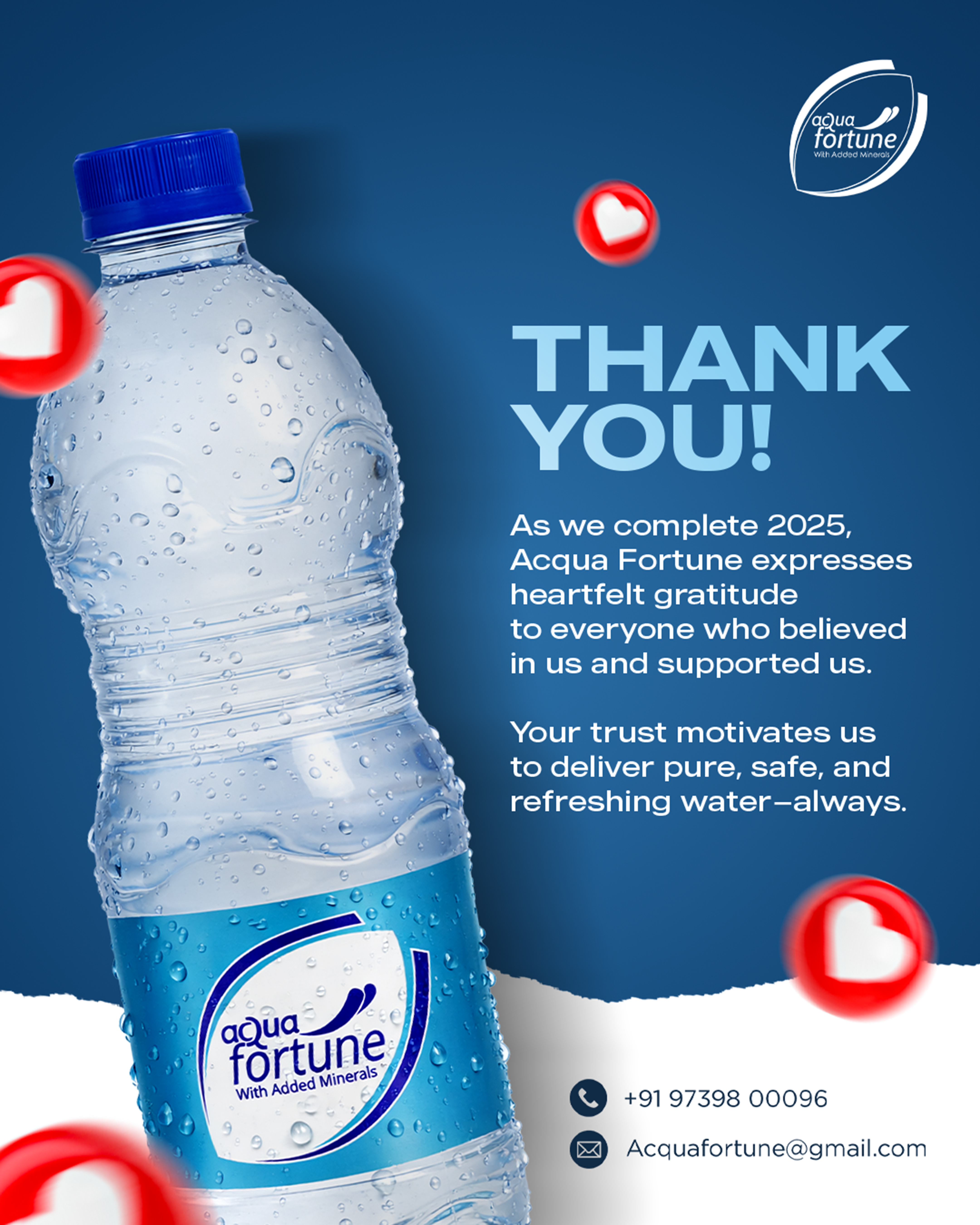 Aqua Fortune Thank You